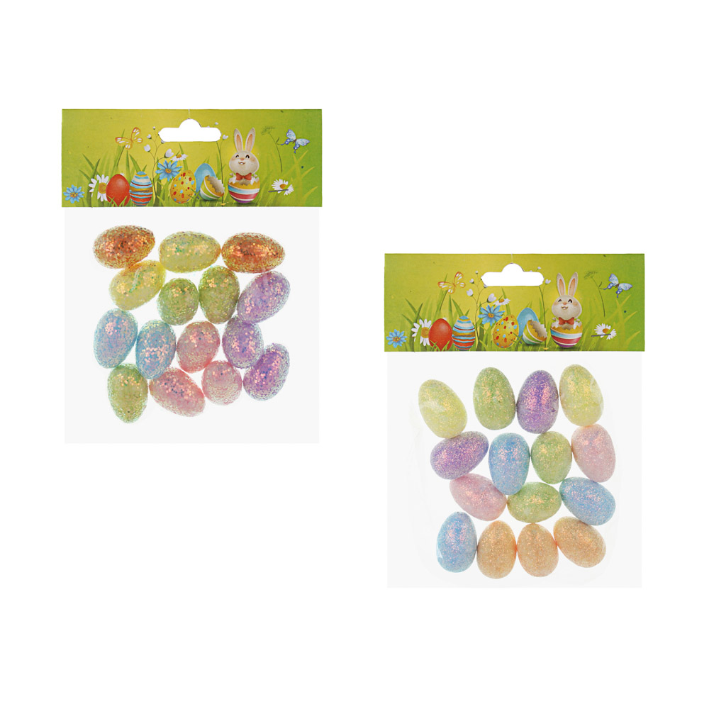 Набор яиц пасхальных тм LADECOR для творчества, 15 шт - #5
