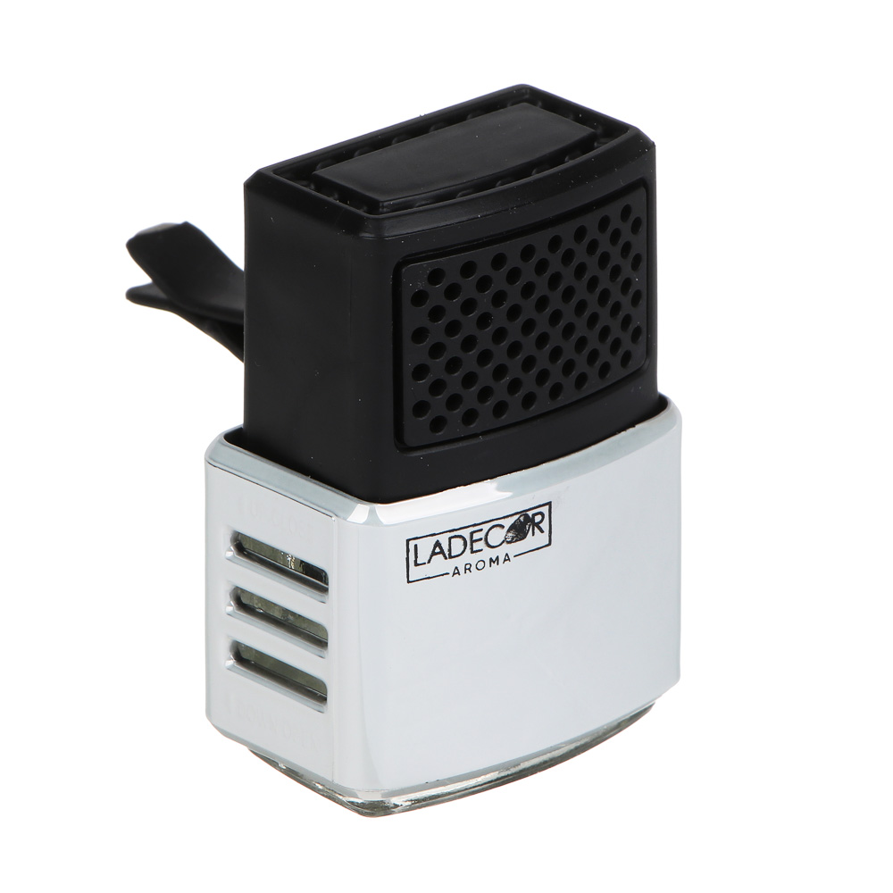 LADECОR Ароматизатор, автомобильный парфюм на дефлектор, Лайм-базилик - #1