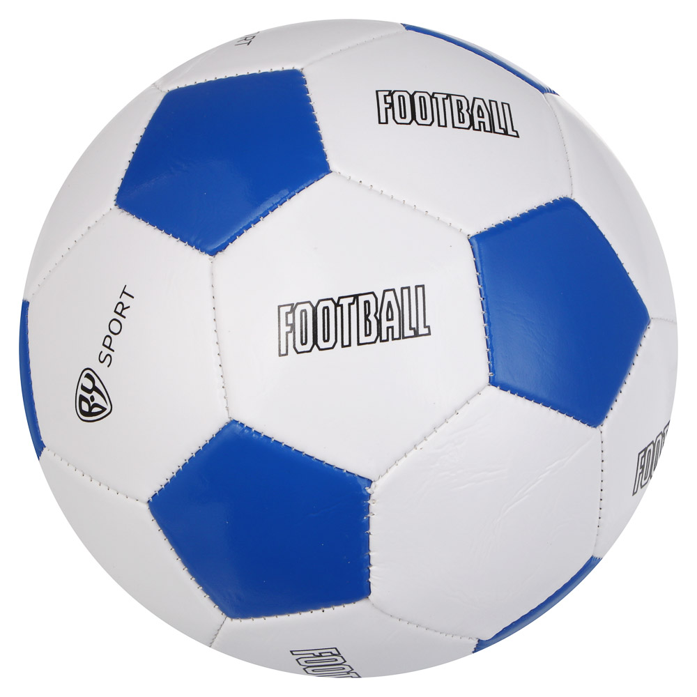 Мяч футбольный, тм BY SPORT, размер 5, 22см, 2 сл, ПВХ 1,5мм, 260г (+-10%), 2 дизайна - #3