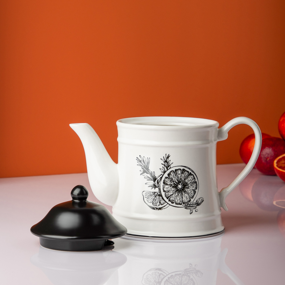 MILLIMI Китчен Чайник заварочный, 950мл, керамика - #9