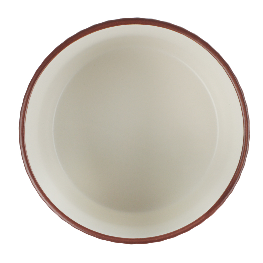 Салатник Лусия тм MILLIMI, 11см, фарфор, кремовый - #4