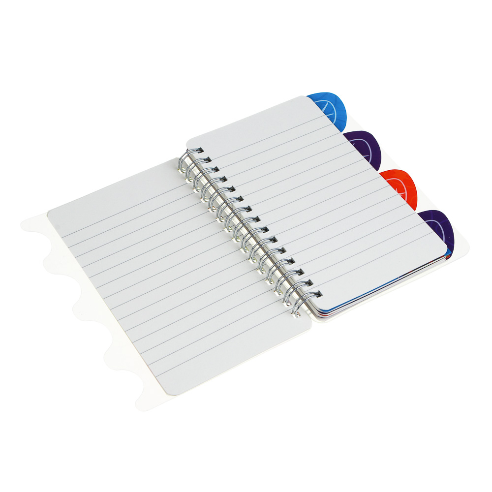 BY Русские Супергерои Записная книжка на пружине 10,5х14см, "Кавай", 64л., 4 разделителя, пласт.обл. - #2