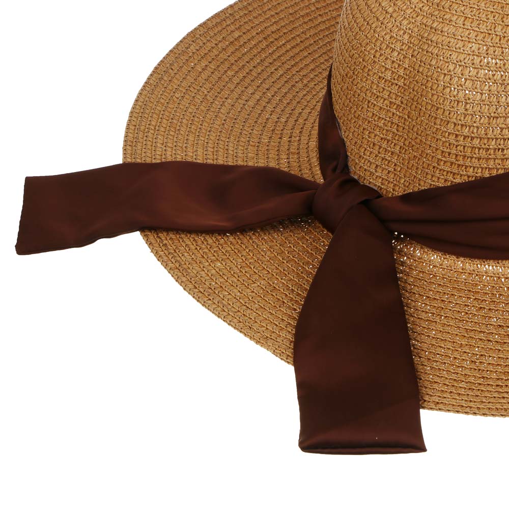 Шляпа женская с бантом, р.58, 100% целлюлоза, тм GALANTE, разноцветная, #1 - #4