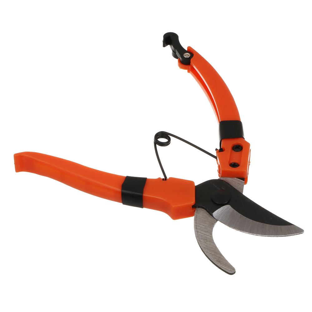 Секатор плоскостной тм INBLOOM 17,5см, возвратная пружина, металл, пластик - #1