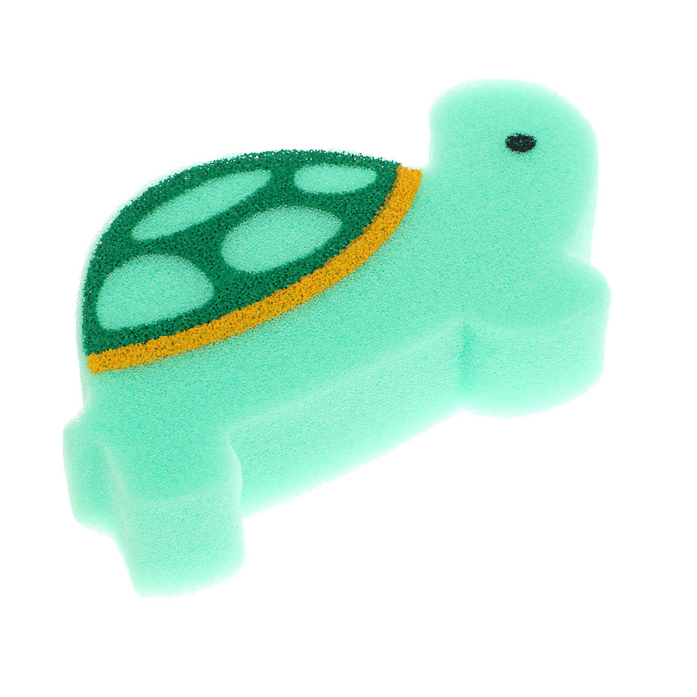 ЮL Мочалка-губка поролоновая фигурная в ассортименте, полиуретан, 6 дизайнов, МС24-11 - #6
