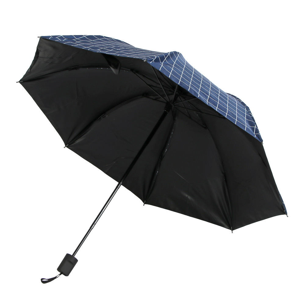 Зонт универсальный, механика, сплав, пластик, полиэстер, 55см, 8 спиц, 4 цвета - #3