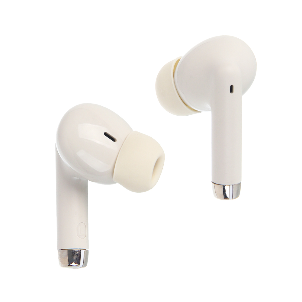 Наушники беспроводные TWS BY Voxta, внутриканальные, 35/320 мАч, BT5.4, бежевый - #5