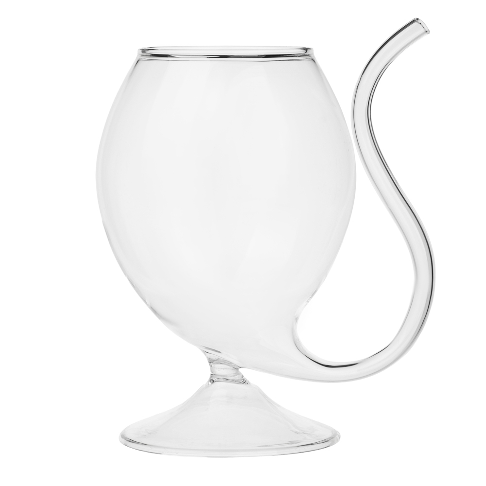 MILLIMI Бокал с трубочкой, 300 мл, стекло - #1