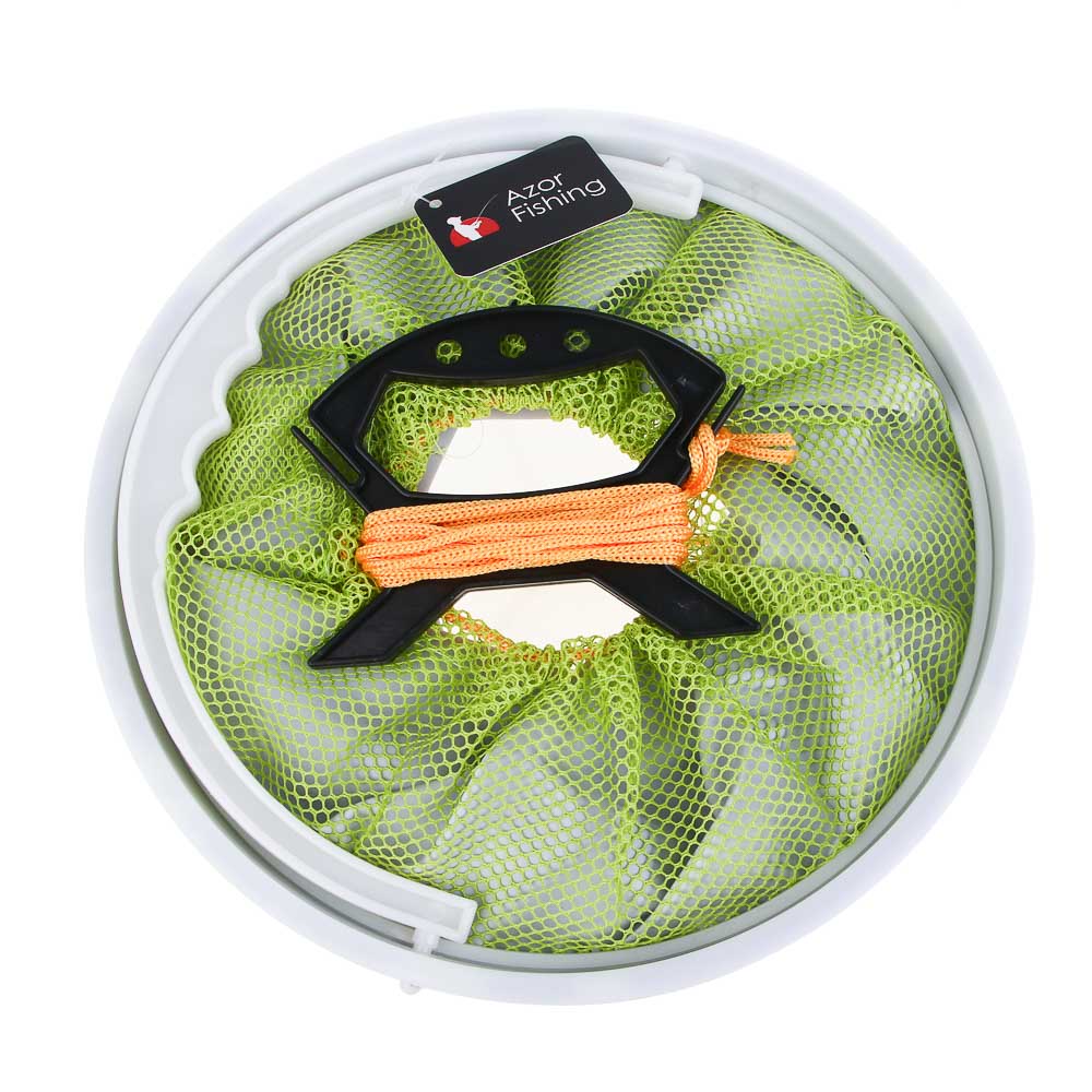 AZOR FISHING Ведро для рыбалки с сеткой, 11 л - #7
