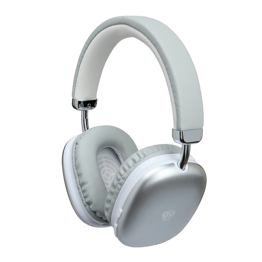 Наушники беспроводные полноразмерные BY CrystalPods, 400мАч, BT5.3, серебро - #1