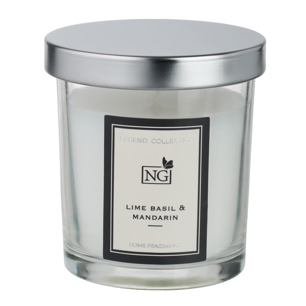 NEW GALAXY Свеча ароматизированная LEGEND COLLECTION, 88 гр, Lime basil & mandarin - #2