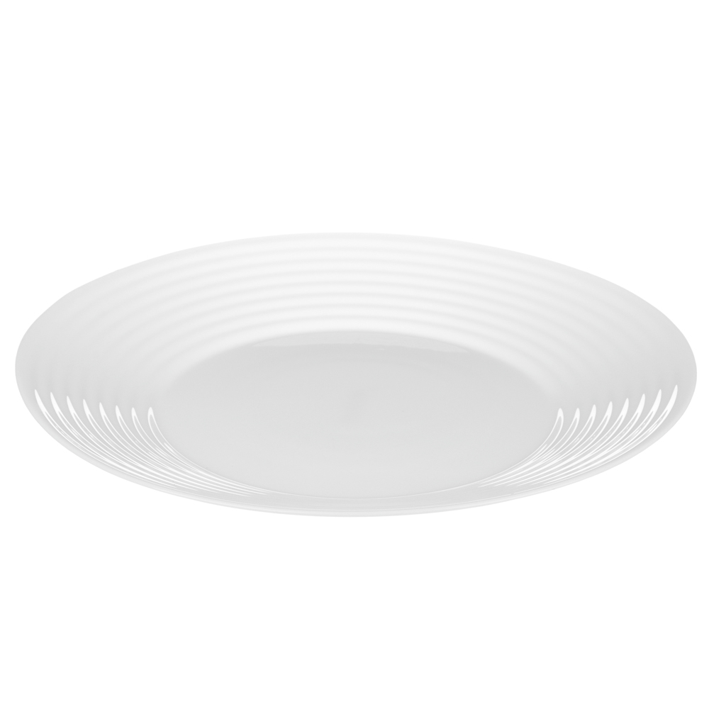 MILLIMI Бароло Тарелка подстановочная 26,6см белая опаловое стекло - #2