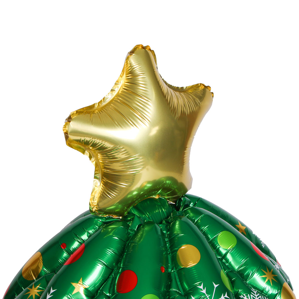 Шар воздушный фольгированный тм Fntastic "Елка", 132 см - #4