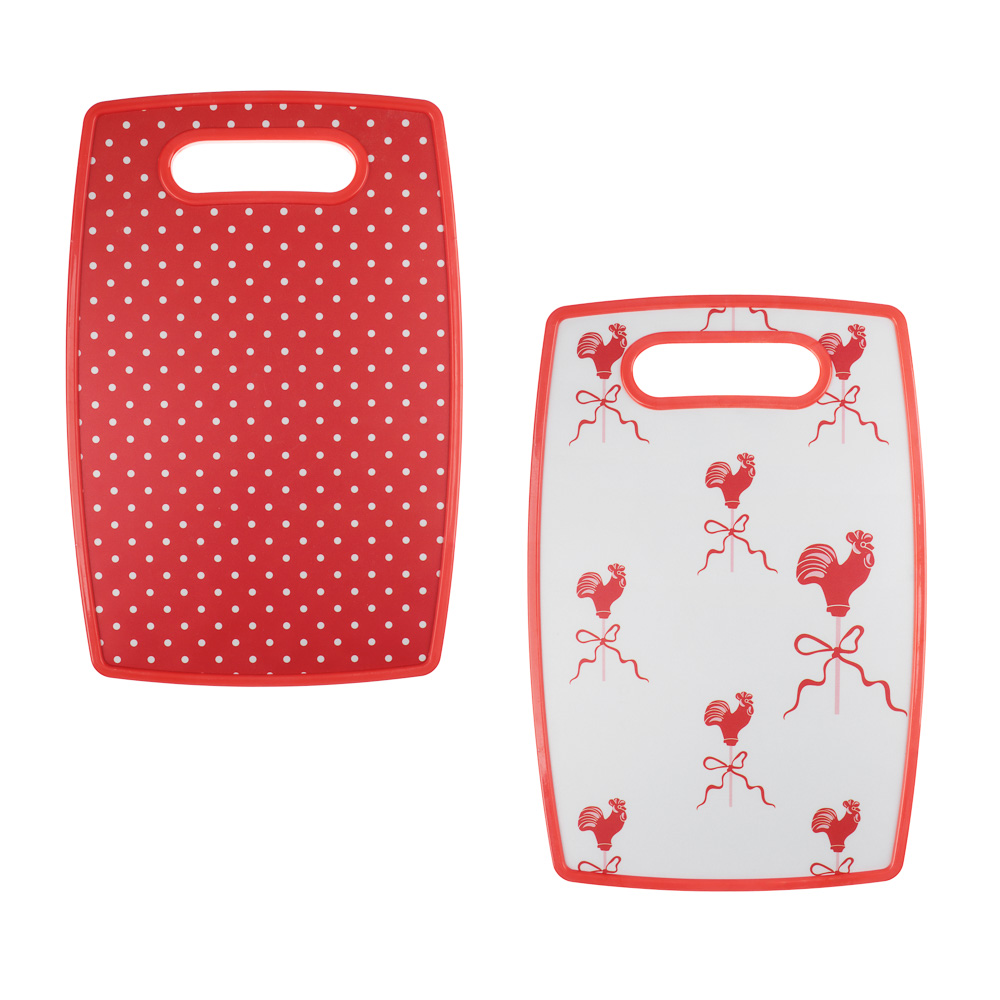 Доска разделочная тм VETTA, 20х30х1,2см, полипропилен 2 дизайна - #1