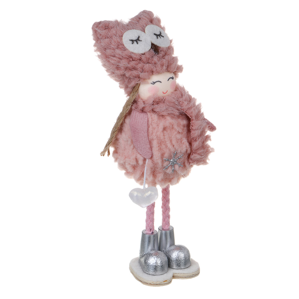 СНОУ БУМ Сувенир Девочка 5x5x15, полиэстер, 2 вида - #3