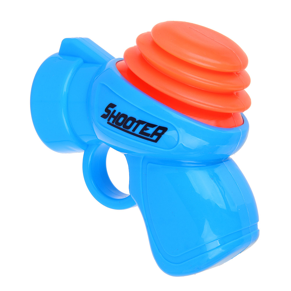 ИГРОЛЕНД Пистолет "Мегапушка", стреляет мягкими патронами, РР, 17х15,5х5,5, 2 цвета - #8