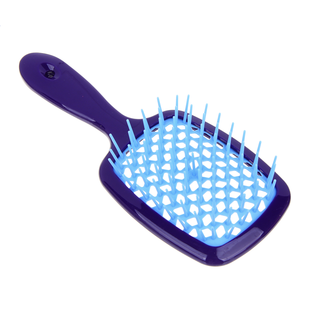 Расческа массажная тм ЮНИLOOK, 20,5см, ТПЭ, AБС пластик, 6 цветов - #9