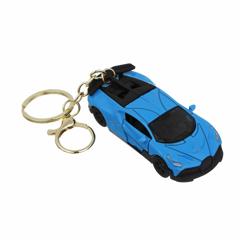 Брелок тм LADECOR "Машинка", пластик, металл, цвета в ассортименте - #3