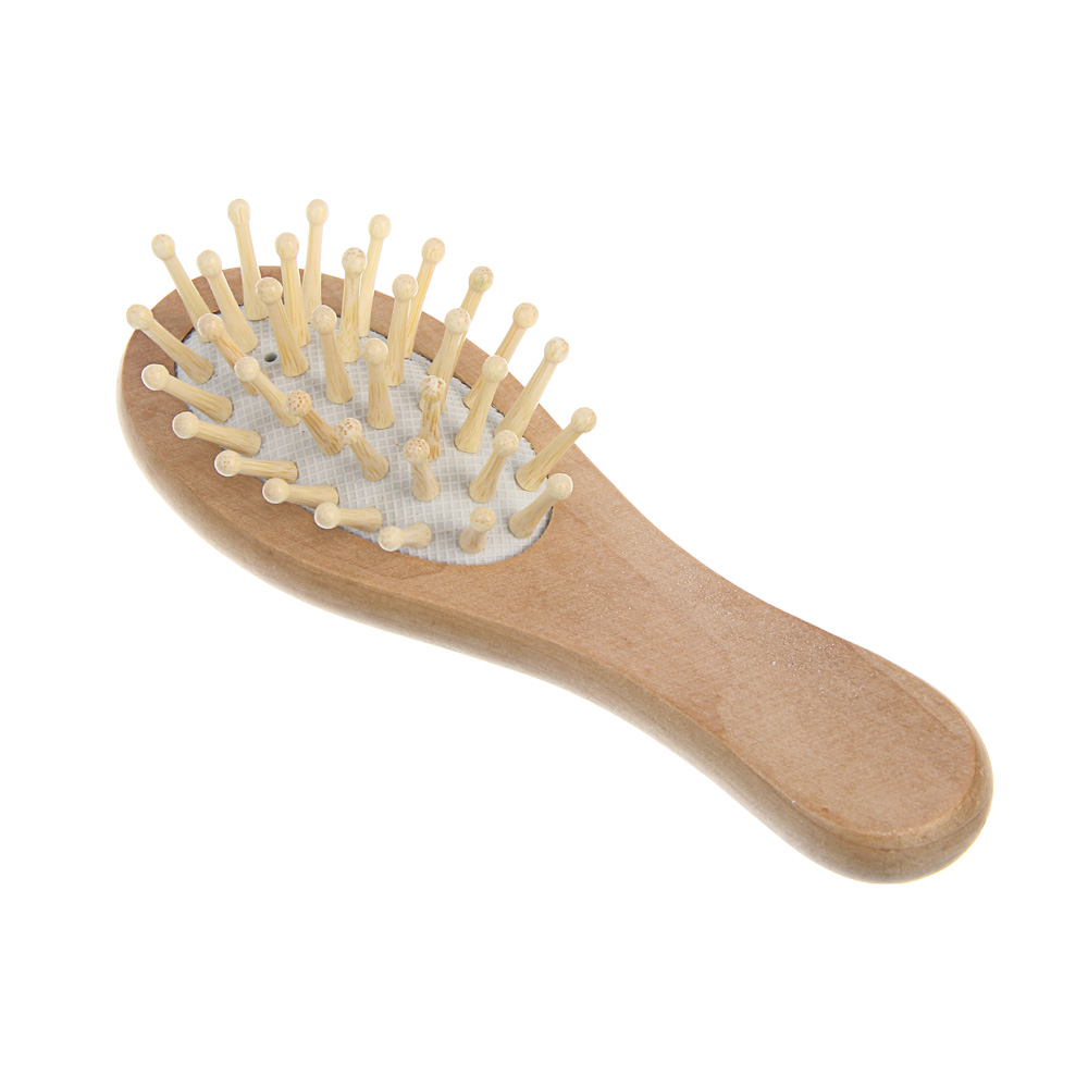 Набор подарочный тм LADECOR мочалка, расческа, пемза, 15*4*15 см, бамбук, полиэстер, пемза - #6