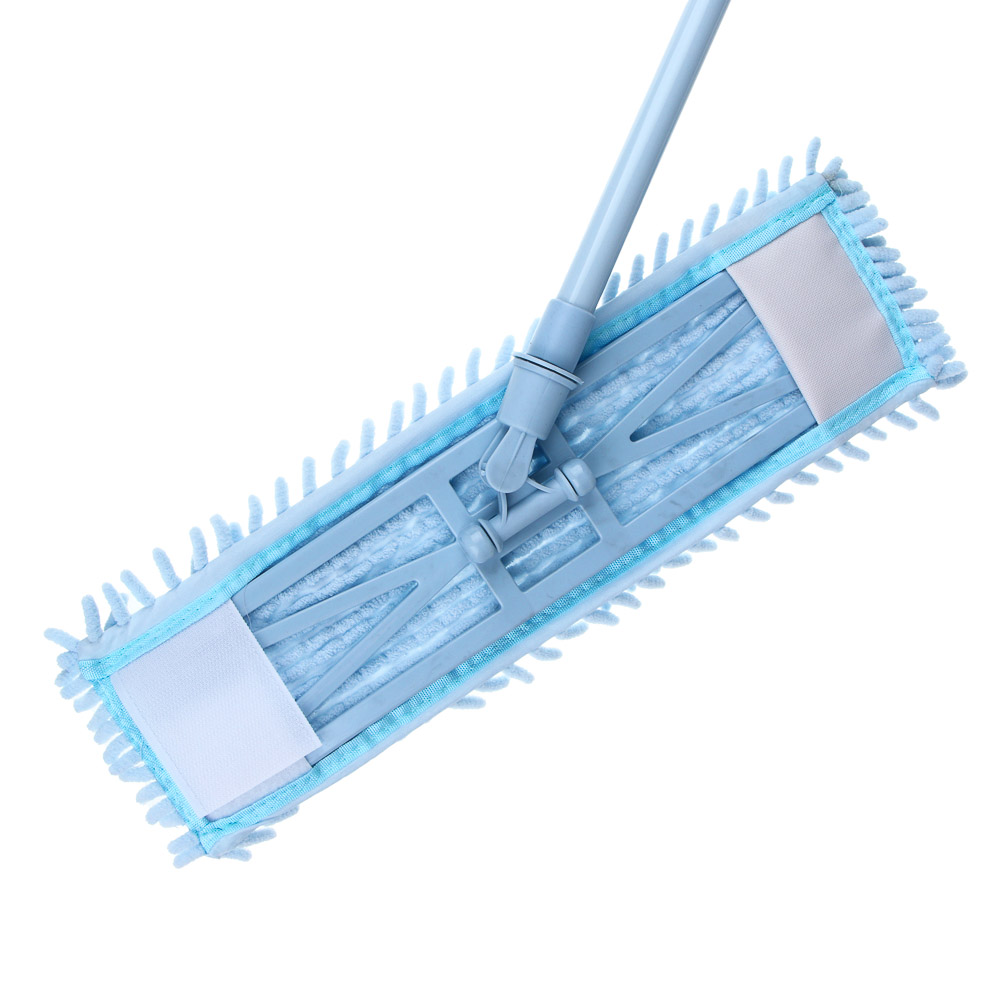 VETTA Швабра эконом с насадкой из микрофиб. без подкл., телескоп., металл, 70-120см, насадка 50г - #3