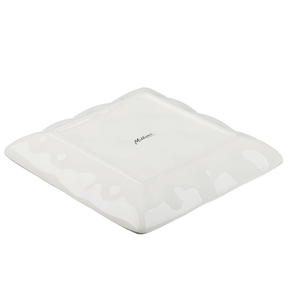 MILLIMI Земляника Блюдо квадратное, 22х22х3см, керамика - #4