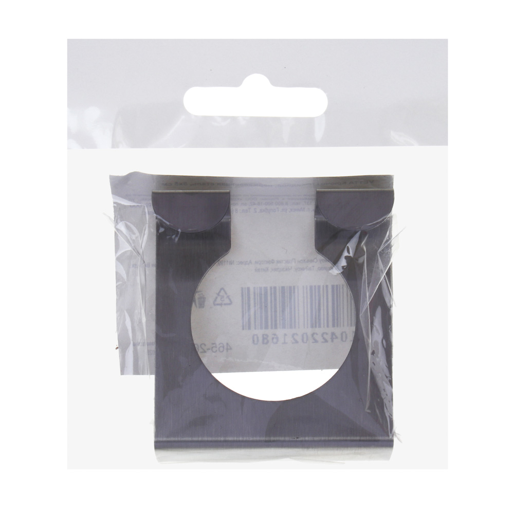 Крючок накидной, тм VETTA, нержавеющая сталь, 5x5 см - #4