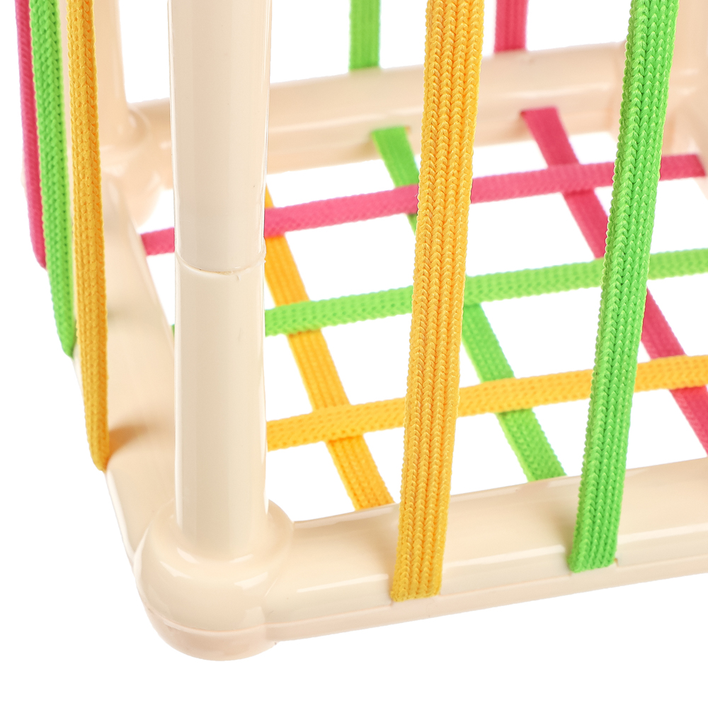 Развивающая игрушка сортер "Бизикуб", PP, ABS, 12,8х12,8х12, - #4