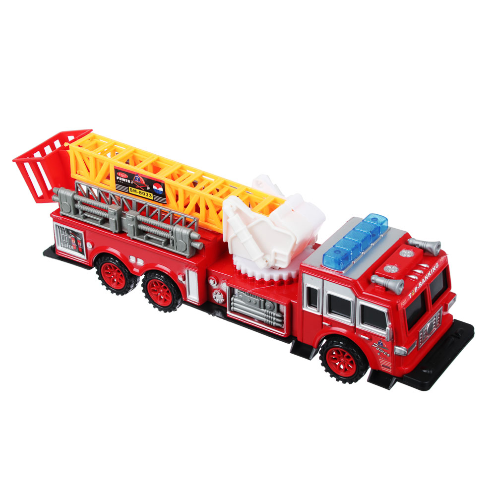 Пожарная машина ИГРОЛЕНД, инерционная, 32,5 см - #1