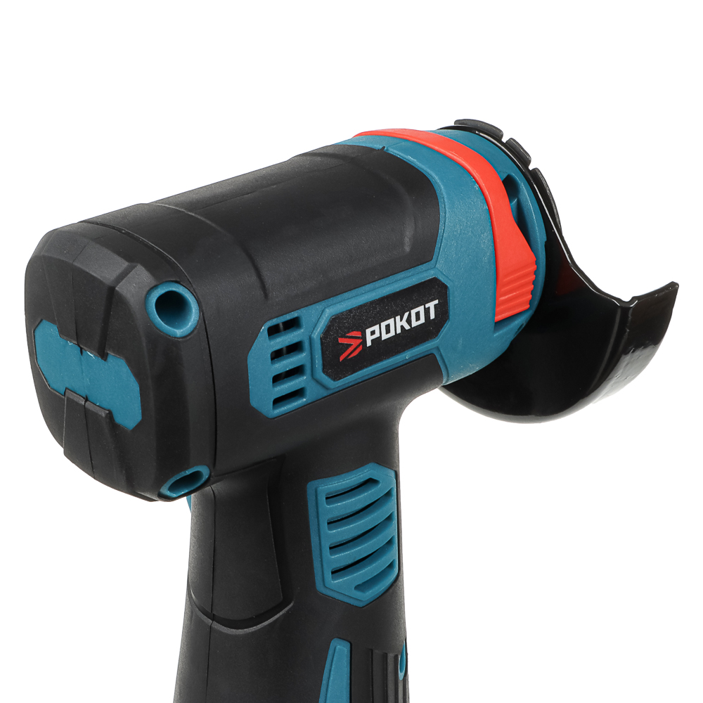 РОКОТ Аккумуляторная мини УШМ 12в, 2акб, пластиковый кейс, зарядное устройство, 7 дисков в компл. - #9