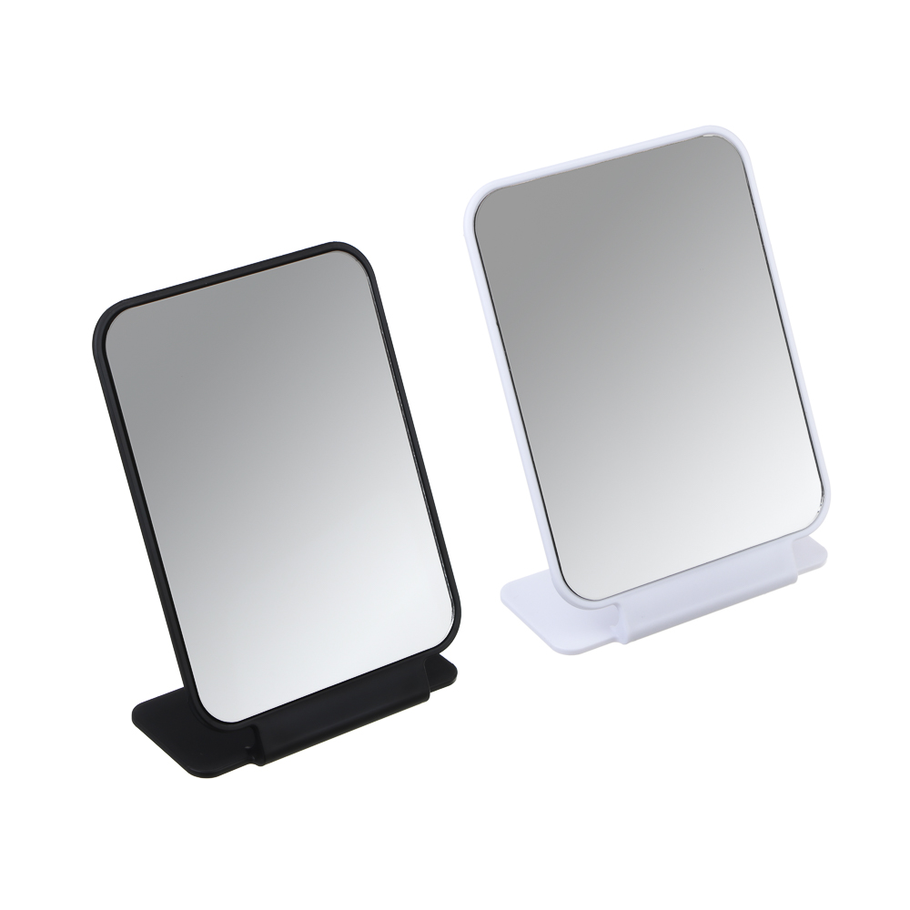 ЮНИLOOK Рефлект Зеркало настольное, пластик, стекло, 20,5х14,5см, 2 цвета - #1