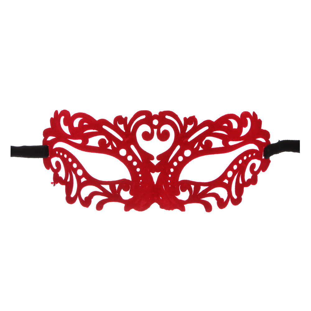 СНОУ БУМ Маска на завязках, 23х7,5см, пластик, полиэстер, 4 цвета - #2