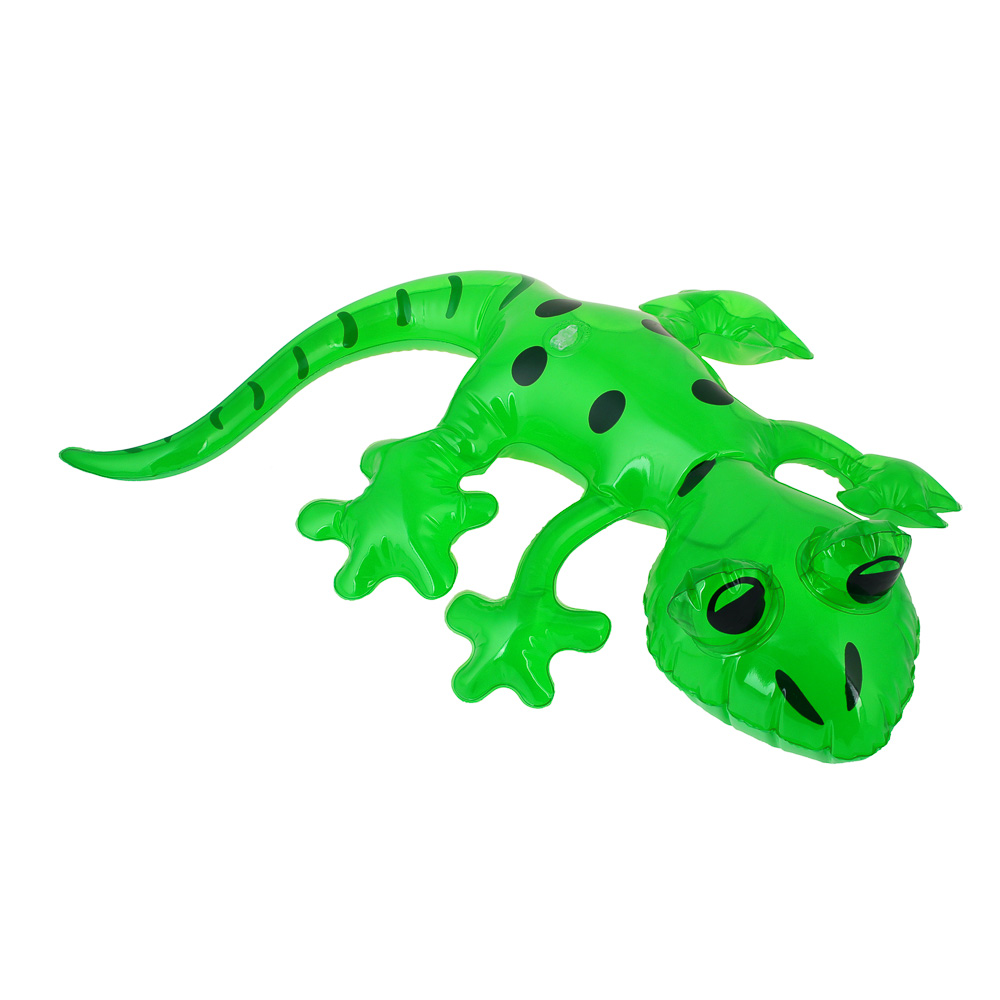 SILAPRO Игрушка надувная на резинке "Ящерица", 55 см, ПВХ - #1