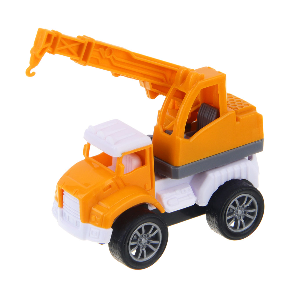 ИГРОЛЕНД Спецтехника Стройка, инерция, PP, 8,5х3,9х5,9 см, 4 дизайна - #5