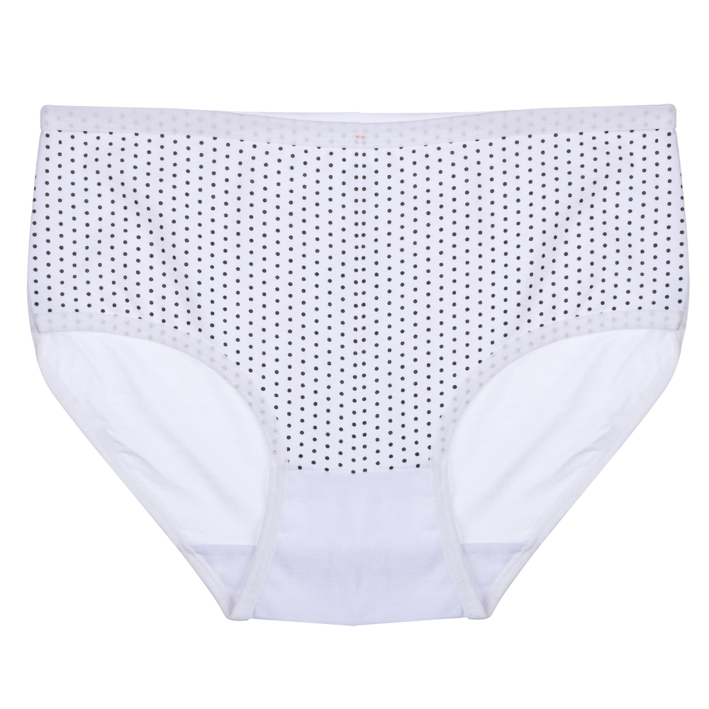 Трусы женские макси с принтом, р.48-50, 95% хлопок, 5% спандекс, Cotton #6001 - #6