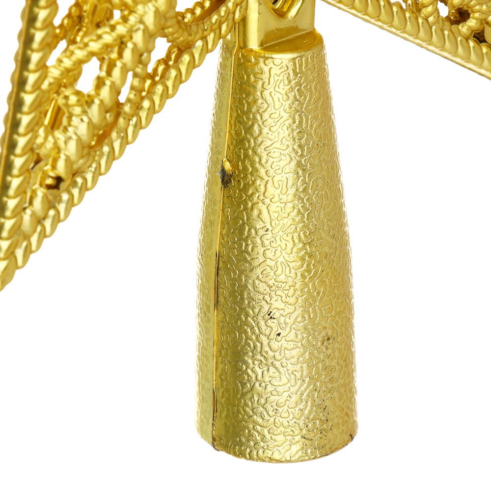 СНОУ БУМ Звезда на елку, 17,5 см, пластик, 26-767 - #4