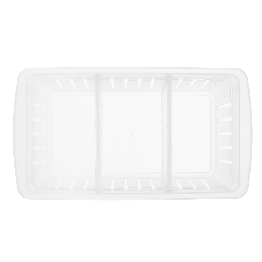 Корзинка для специй 3 секции 27x15x10см, пластик - #7