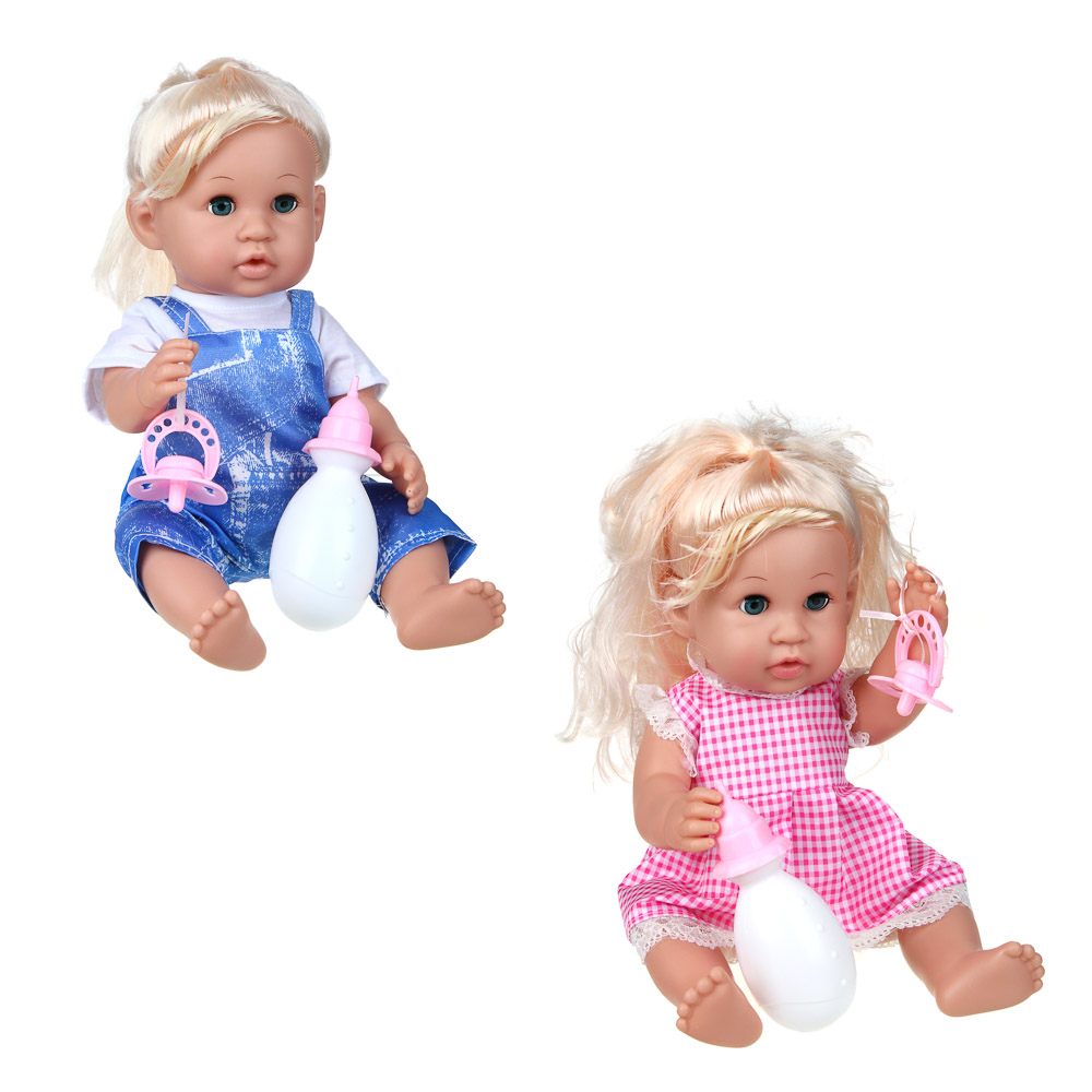 BY Kids Кукла интерактив. "ЛуЛу", пластик PE, резина, текстиль, звук, AG13х3, 23х11х36см, 2 диз. - #2