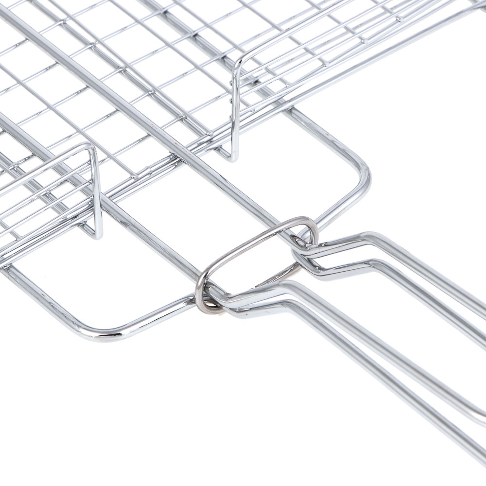 Решетка-гриль хром. тм GRILLBOOM, 56х(23х30х4) см, веер 20х30 см - #4