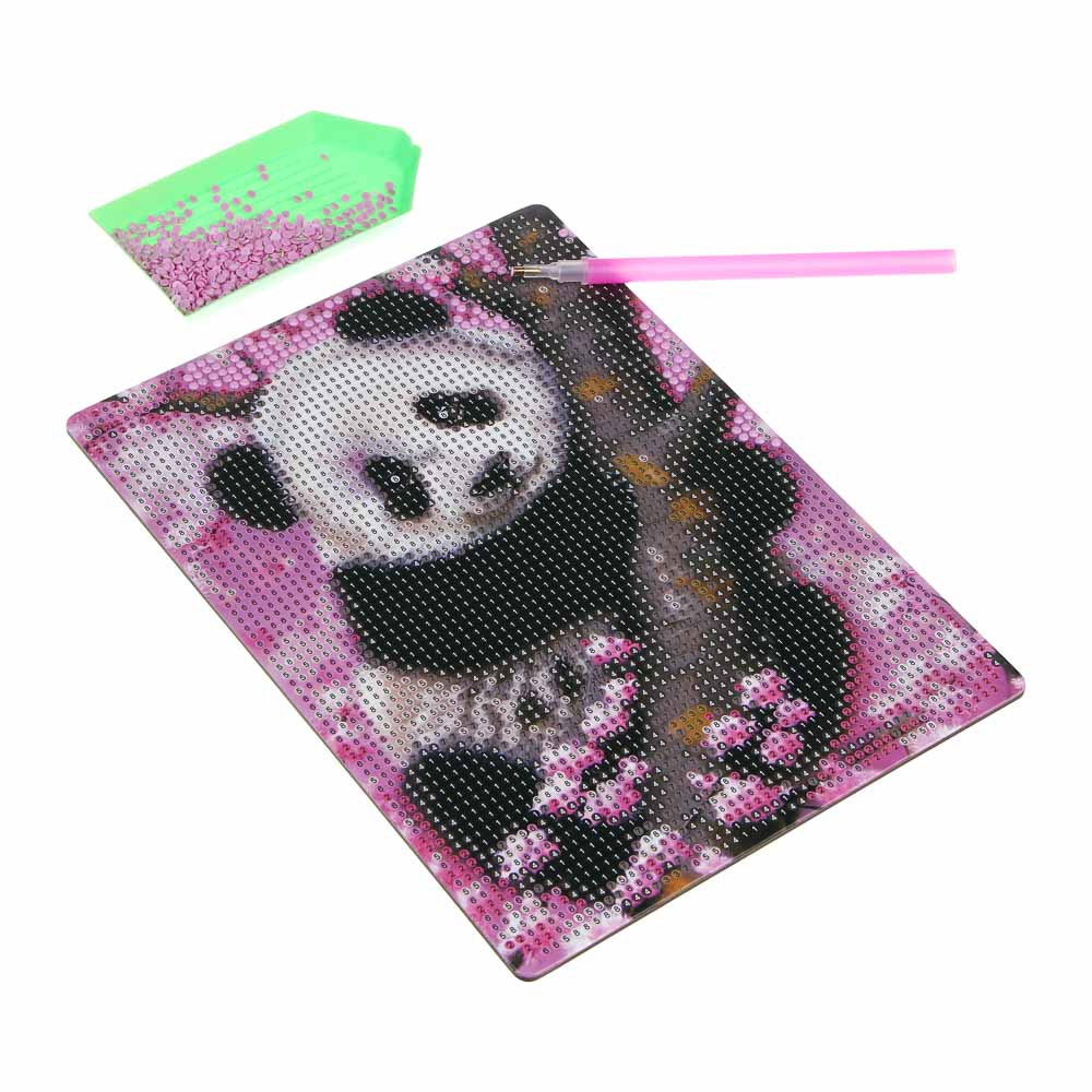 ХОББИХИТ Картина из страз, комплект (стразы, палочка, основа), 20х15см, 10 дизайнов - #4