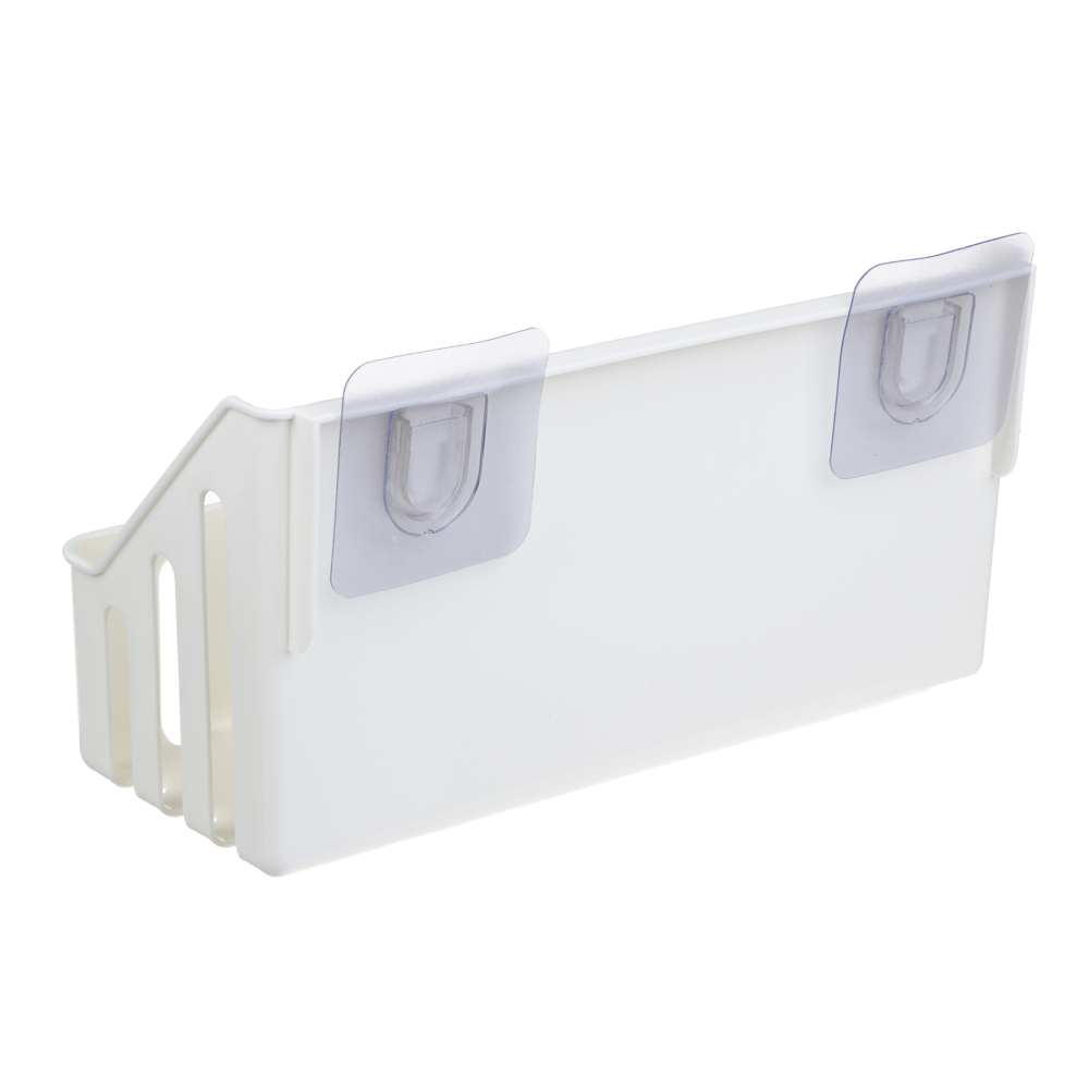 VETTA Classic Полка настенная прямоугольная, пластик, 28x11x7 см, молочный - #4