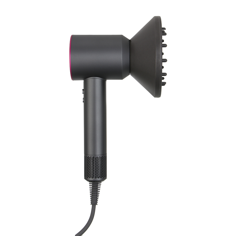 LEBEN Фен для волос, BLDC мотор, 2500 Вт, 3 скорости, 4 темп.режима, 5 насадок, 220В - #8