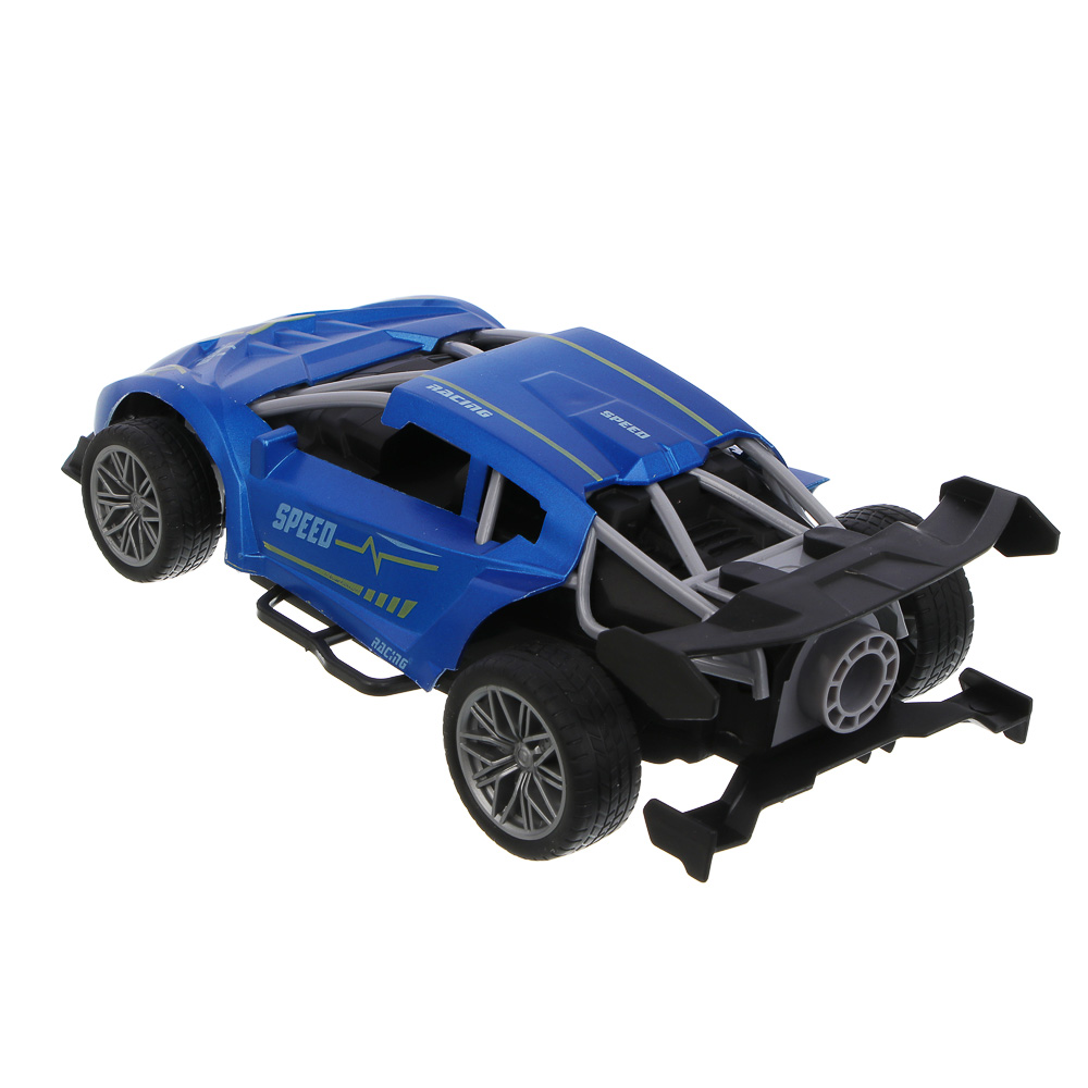 ИГРОЛЕНД Машина радиоуправляемая "Экстрим-ралли", 4-кан., свет, 5АА, РР, 27,5х15х9,5 см, 2 дизайна - #6