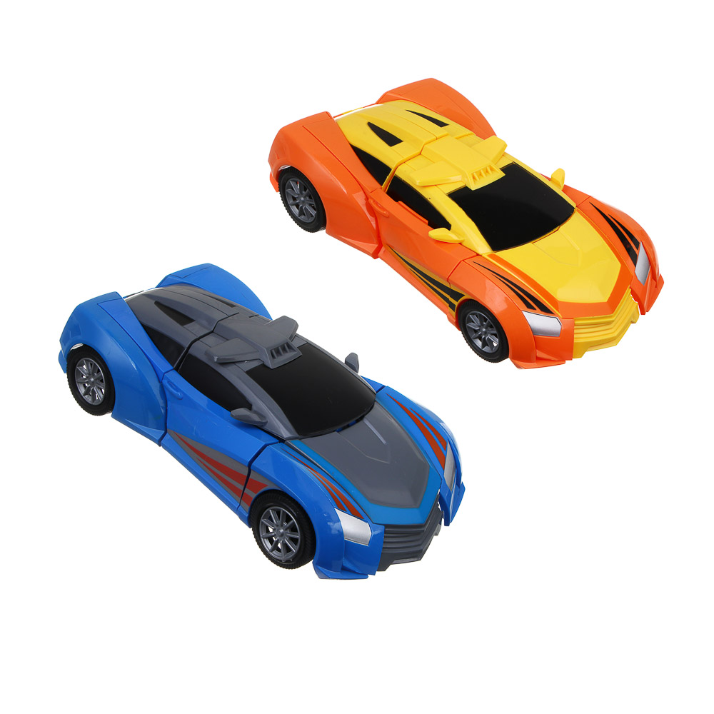 ИГРОЛЕНД Робот трансформирующийся "Спорткар", ABS, 29,5х29,5х9,5, 2 дизайна - #3