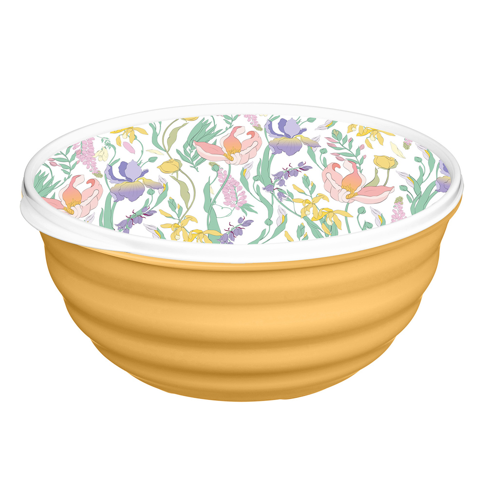 Ботаника Миска Latina 1,1л с крышкой, пластик, 3 цвета - #2