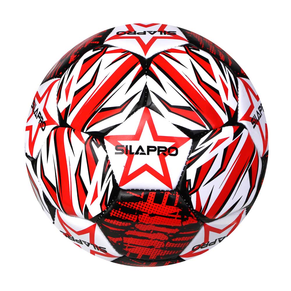 Мяч футбольный, 2 сл, размер 5, 22 см, PVC, 3 цвета, арт. МК20001-3 - #1