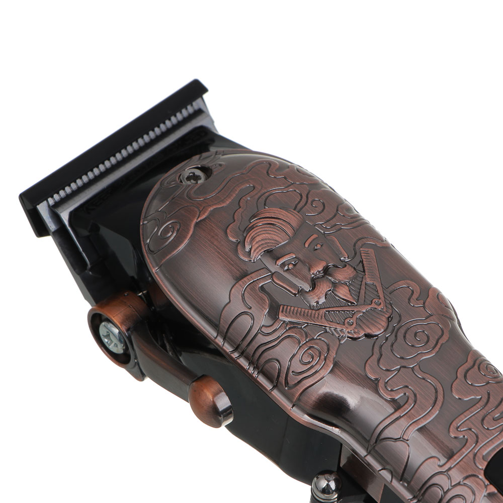 LEBEN Машинка для стрижки, 900 мА/ч, 3 часа работы, дисплей, 4 насадки 1,5/3/4/6 мм, масло, расчёска - #7