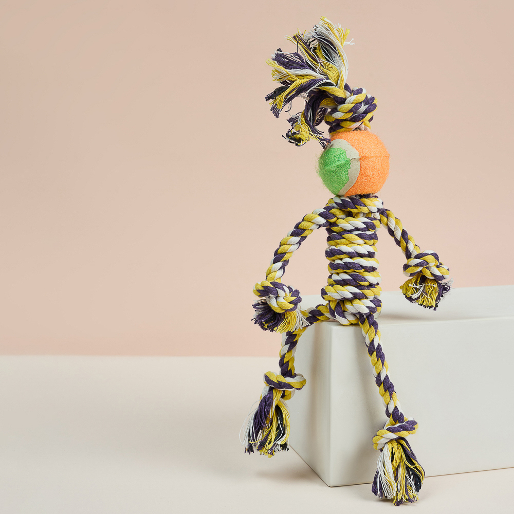 VETTA Игрушка для домашних животных, хлопок, резина, 32,5х4,5 см - #6