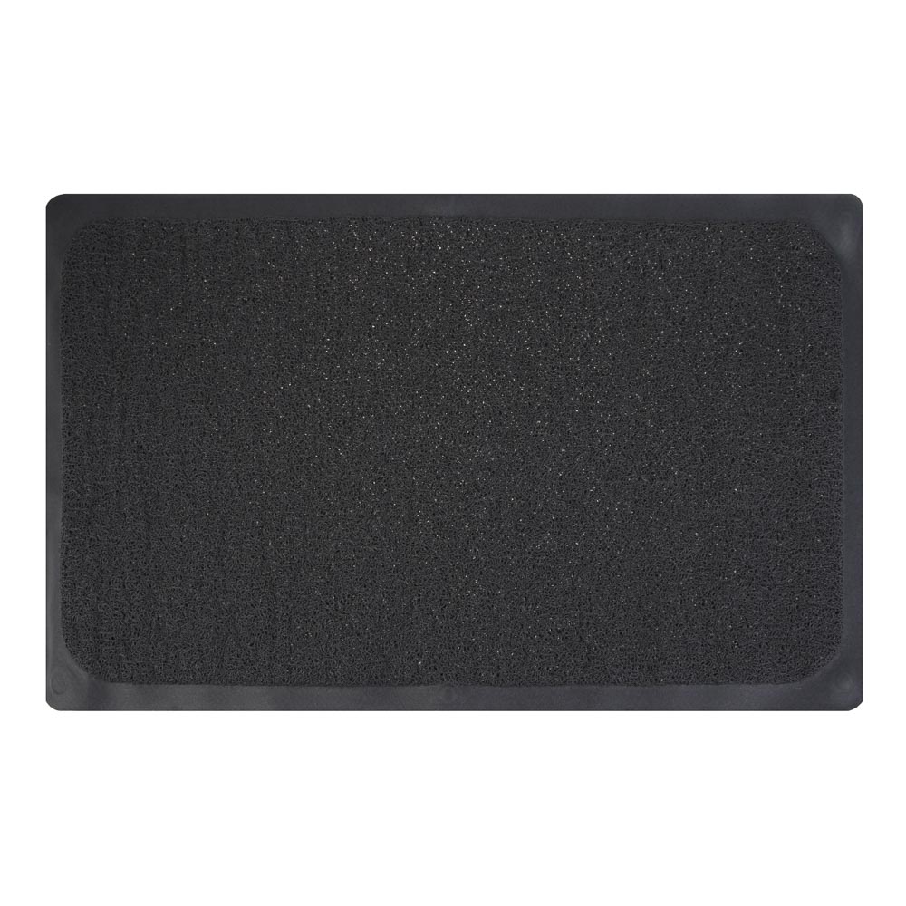 Коврик противоскользящий тм VETTA Capri, 75x44см, ПВХ 100%, серый - #1