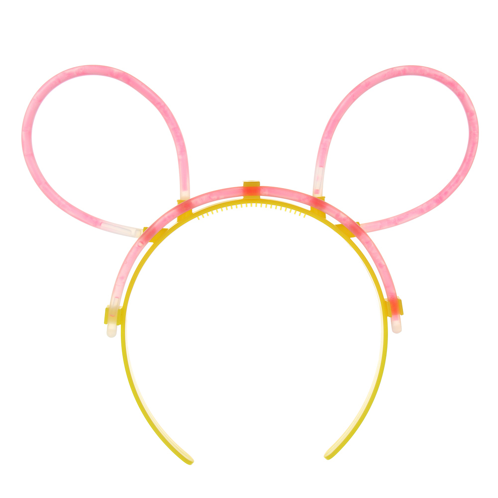 Неоновый ободок, диаметр ободка 10,5см, пластик, 4 цвета - #3