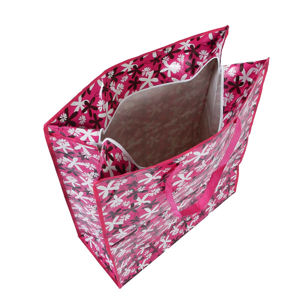 VETTA Сумка хозяйственная, 55х65х25см, 89 литров, до 7кг, полипропилен, 4 дизайна - #4